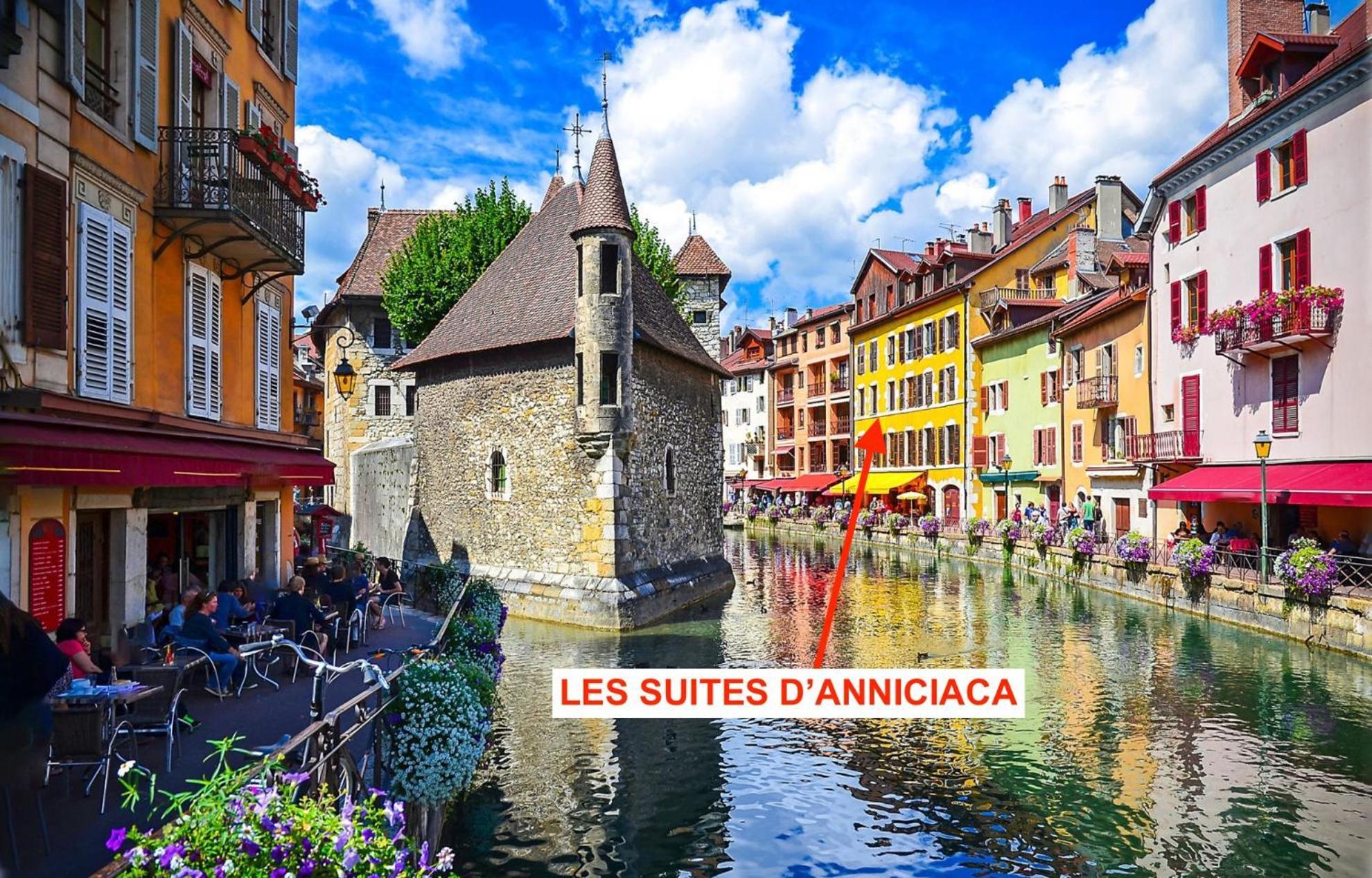 Les Suites D'Anniciaca - Hyper Centre Avec Vue Sur Le Chateau 阿讷西 外观 照片
